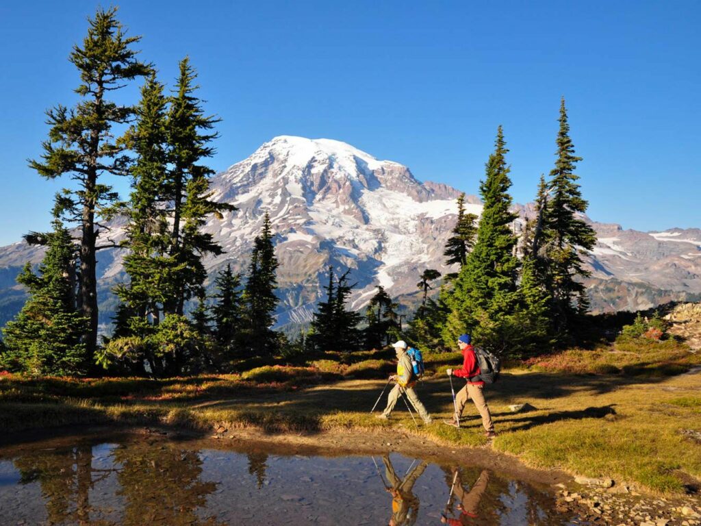 Mountain Trail Hiking